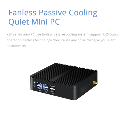 BEBEPC X30-8USB mini pc i3 to i7