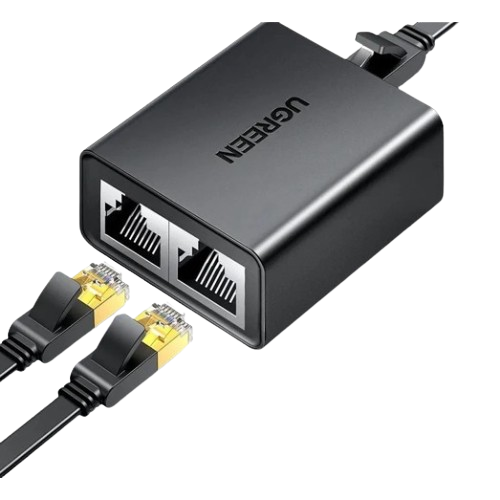 UGREEN internet cable Splitter 1 to 2 Ethernet Adapter