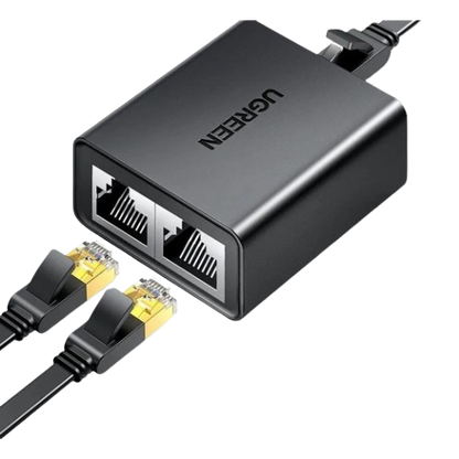 UGREEN internet cable Splitter 1 to 2 Ethernet Adapter