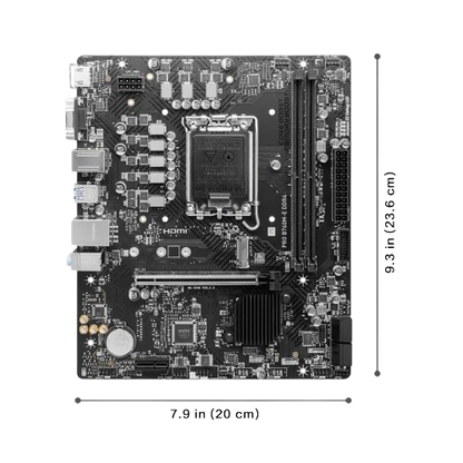 MSI PRO B760M-E LGA 1700 DDR4 Motherboard