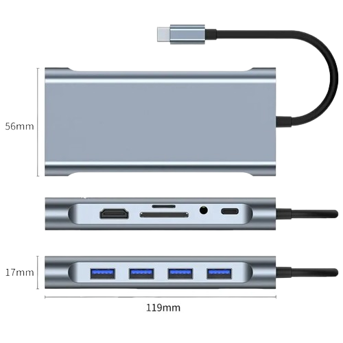 4k docking station with usb 3.0 and LAN