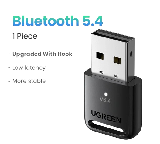 UGREEN USB Bluetooth 5.0 5.3 5.4  Dongle Adapter