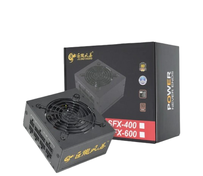 SFX 80 plus gaming power supply 400-600W