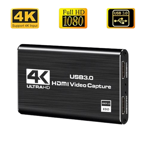 4k 60hz Video Capture Card for live streaming and video recording