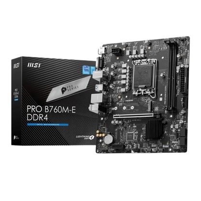 MSI PRO B760M-E LGA 1700 DDR4 Motherboard